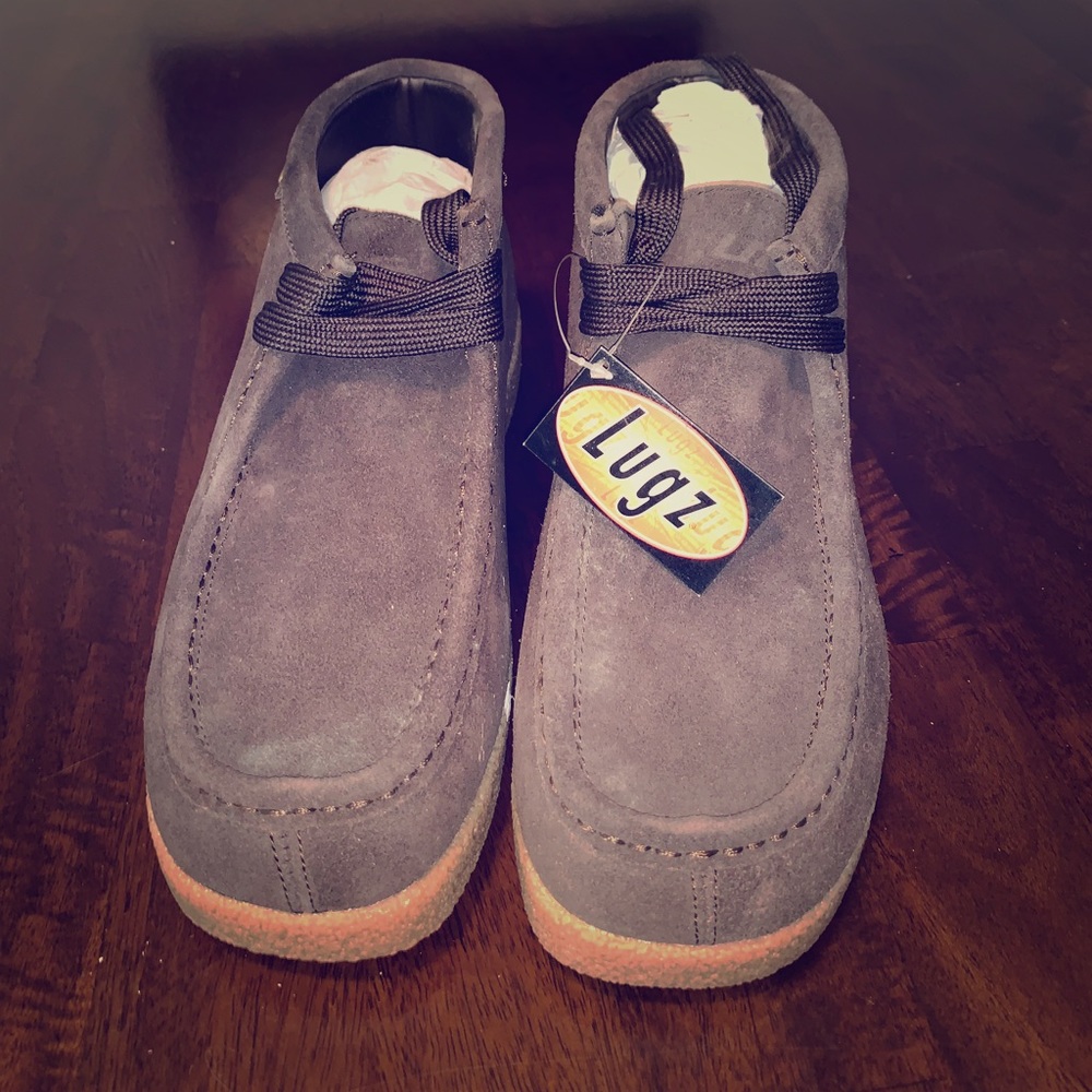 Brand new never worn men's Lugz hushpuppies
